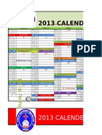 2013 - CBC Calender 1