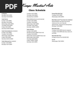 Download Kempo Class Schedule by KMA NEWS SN121704247 doc pdf
