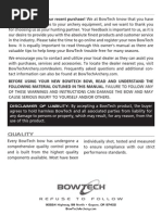 Download Bowtech user manual by cervantess99 SN121718191 doc pdf