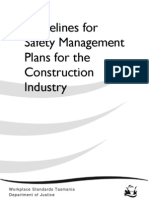 Guidlines For Safety Management Plans