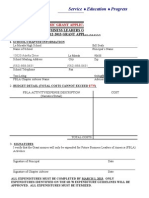 Service Education Progress: Future Business Leaders of America (Fbla) 2012-2013 GRANT APPLICATION