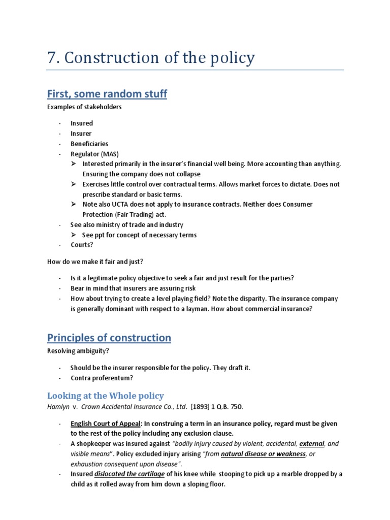 Construction Insurance Policy Insights | PDF | Insurance | Theft
