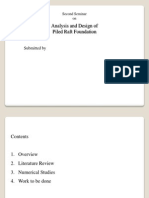 Analysis and Design of Piled Raft Foundations