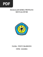 Download Makalah Kimia Tentang Minyak Bumi by Tony Leemoption SN121762362 doc pdf