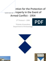 Hague Convention For The Protection of Cultural Property in The Event of Armed Conflict - 1954