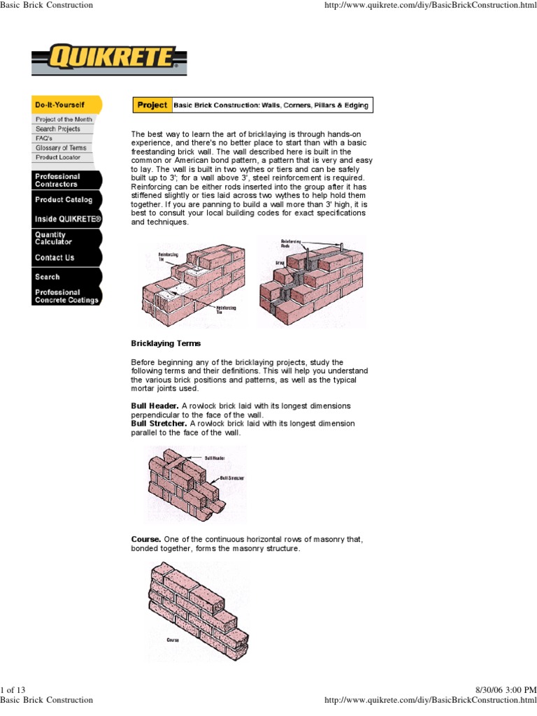 Brick PDF Masonry Brick