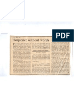 19 Eloquence Without Word 14th Apr 1991