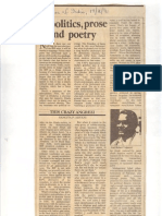 21 Of Politics Prose & Poetry 17th FEB 1991