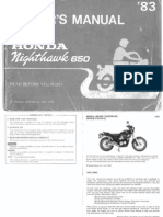 Honda Nighthawk 650