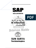 SAP SD Srinivas naidu