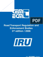 Road Transport Regulating & Enforcement Bodies - 2006 Edition