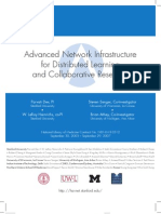 Advanced Network Infrastructure For Distributed Learning and Collaborative Research