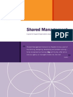 Shared Management: A Guide For Support Organisations Exploring Shared Management