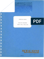 Rycom Model 3121B, 3126B, 3132 Selective Levelmeter Instruction & Maintenance Manual, March 1972.