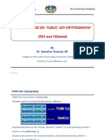 Lecture Notes On Public Key Cryptography (Rsa and Elgamal)