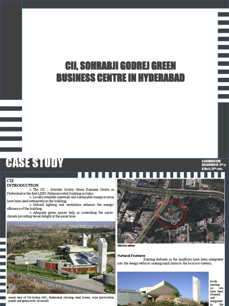 Cii sohrabji godrej green business centre, hyderabad case study pdf image
