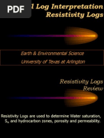 Resistivity Log Interpretation Guide | PDF | Permeability (Earth ...