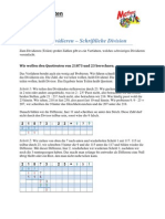 Mathe (Grundrechnen Dividieren)