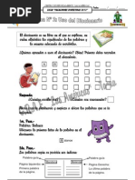 Tema Nº 1: El Abecedario (Comunicación / 2do Grado)