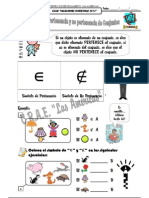 Tema #3: Pertenencia y No Pertenencia de Conjuntos (Aritmética / 2do Grado)