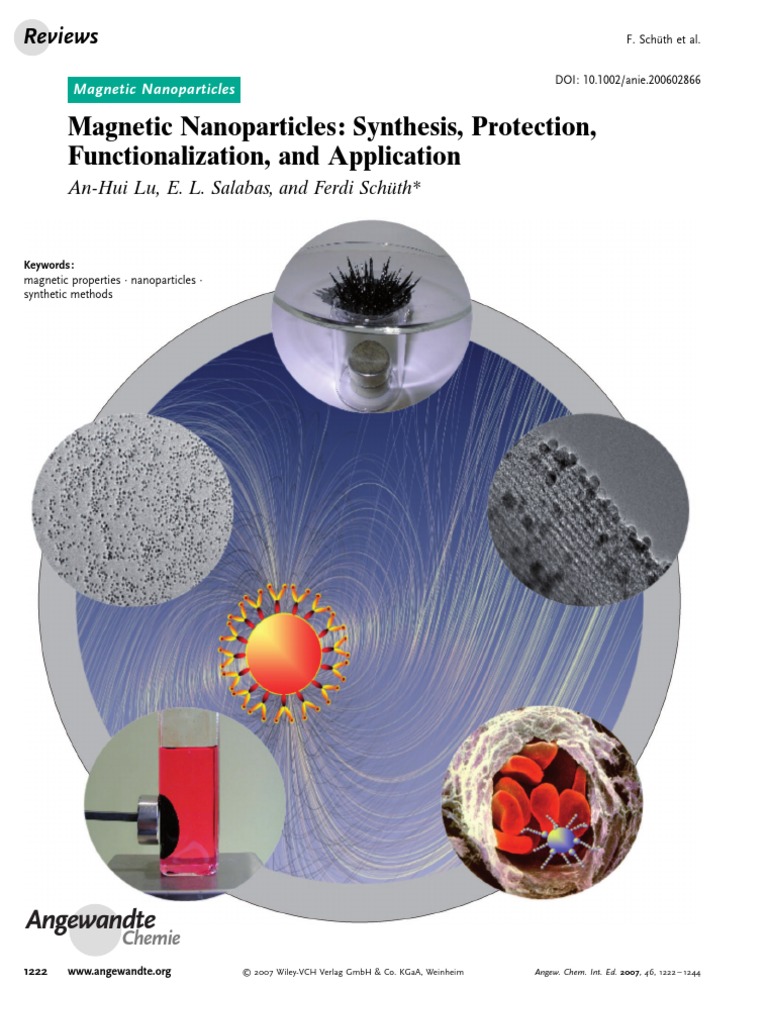 Nanoparticles Synthesis, Protection, Functionalization, and