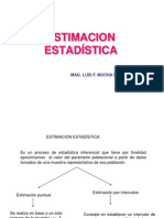 Estimación