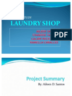 Study in Laundry Shop