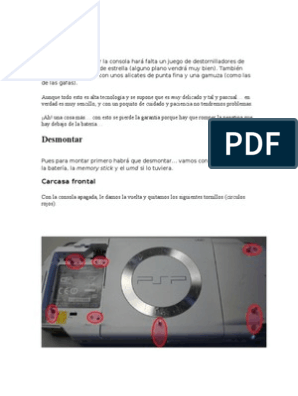 Nueva carcasa PSP, Luis Perez