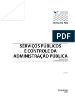 Serviços Públicos e Controle Da Administração Pública