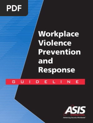 asis workplace violence guidelines book
