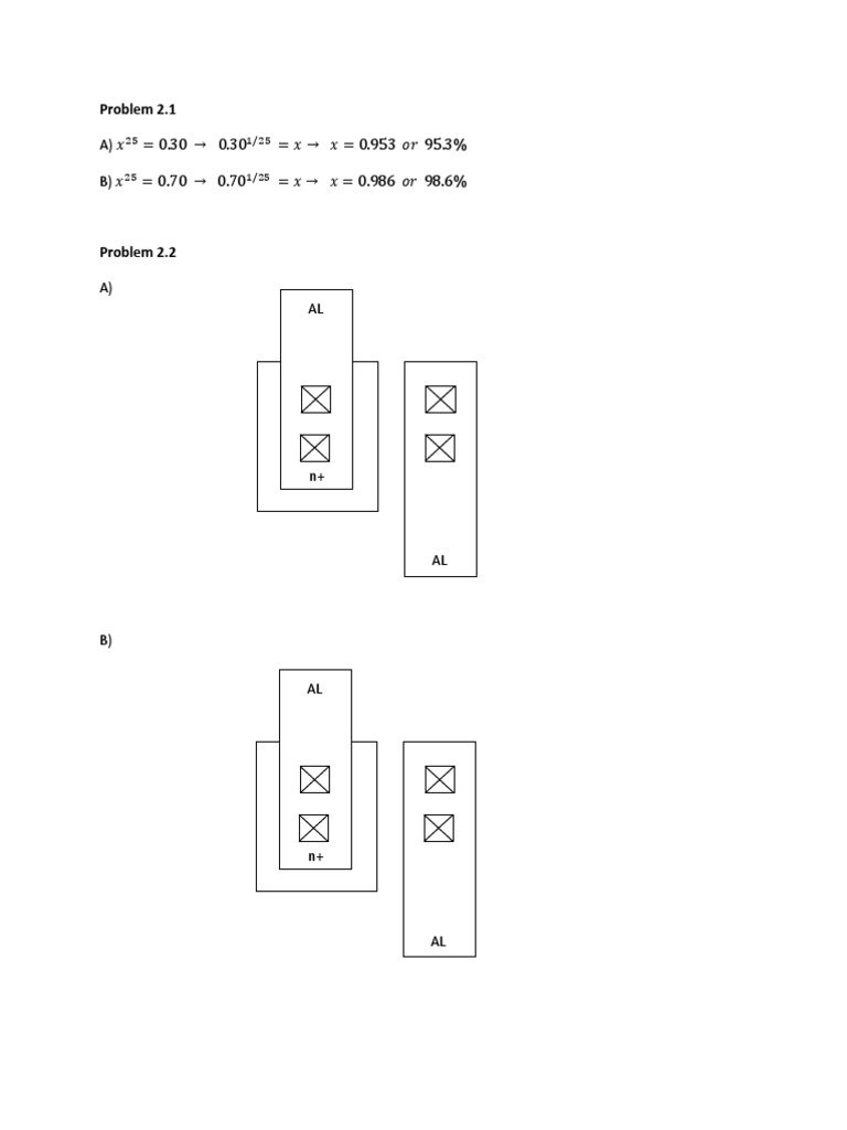 Math Problem Set Solutions | PDF