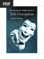 The Apologetic Implications of Self-Deception