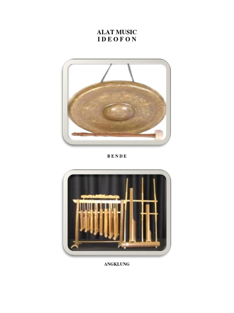 Alat Music: Ideofon Overview | PDF | Entertainment (General)