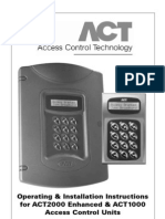 ACT Pro 2000 Manual