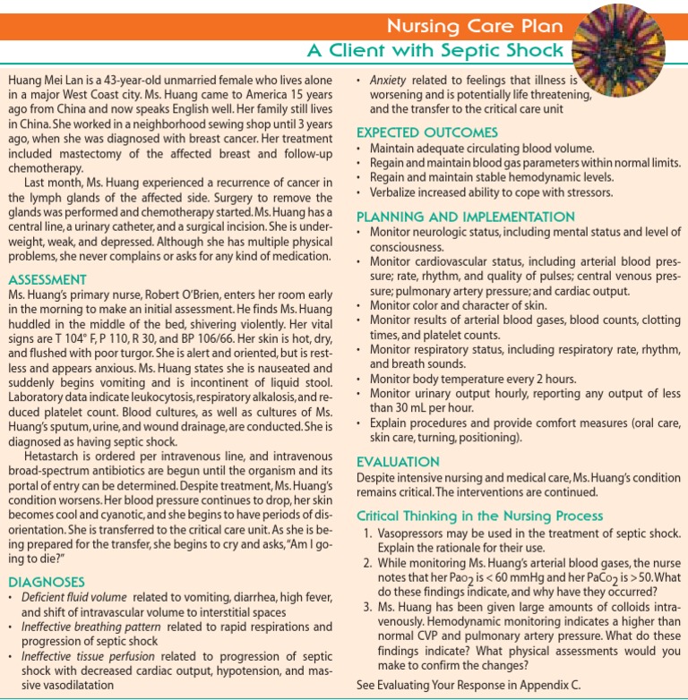 Septic Shock | PDF | Shock (Circulatory) | Sepsis