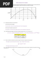 Further Physics Week 2 Solutions