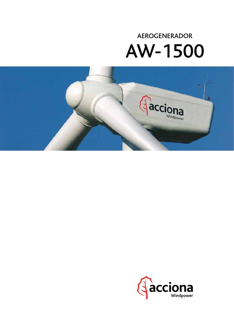 Acciona Aw1500 | PDF