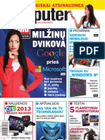 2/2013 Computer Bild Lietuva" - Milžinų Dvikova: Google" Prieš Microsoft"