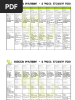 HIDDEN WARRIOR - 8 Week Training Plan