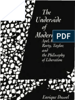 Dussel the Underside of Modernity Apel Ricoeur Rorty Taylor and the Philosophy of Liberation
