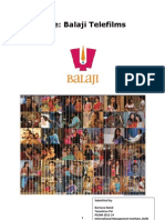 Case Study On Balaji Telefilms