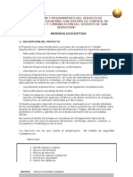 Memoria Descriptiva MODULO de SEGURIDAD