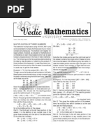 Vedic Maths