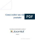 Manual joomla! - Como exibir um vídeo do youtube.docx