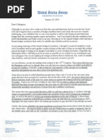 Senator Murray budget memo 1-24 