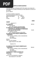 Asientos Contables de Compras | PDF | Contabilidad | Business