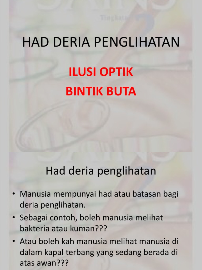 Had Deria Penglihatan Pdf