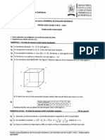 Simulare Evaluare Nationala Matematica 13 Decembrie 2012 Subiect Copy