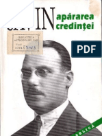 Apărarea Credinței. Tratat de Apologetică - Gheorghe Ioan Savin