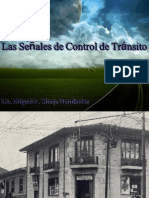 4. Las Señales de Control del Tránsito